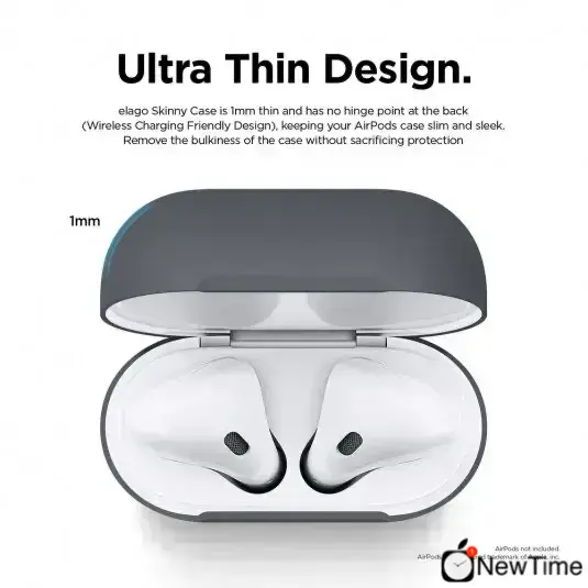 Elago Skinny Case Dark Gray for Airpods (EAPSK-BA-DGY)